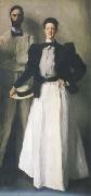 Mr and Mrs Isaac Newton Phelps Stokes (mk18)